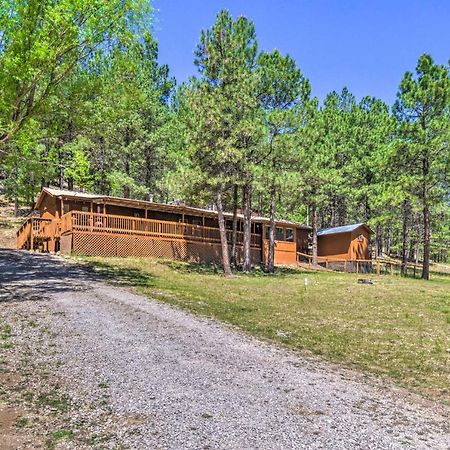 Quiet Cloudcroft Cabin With Porch And Gas Grill! Zewnętrze zdjęcie