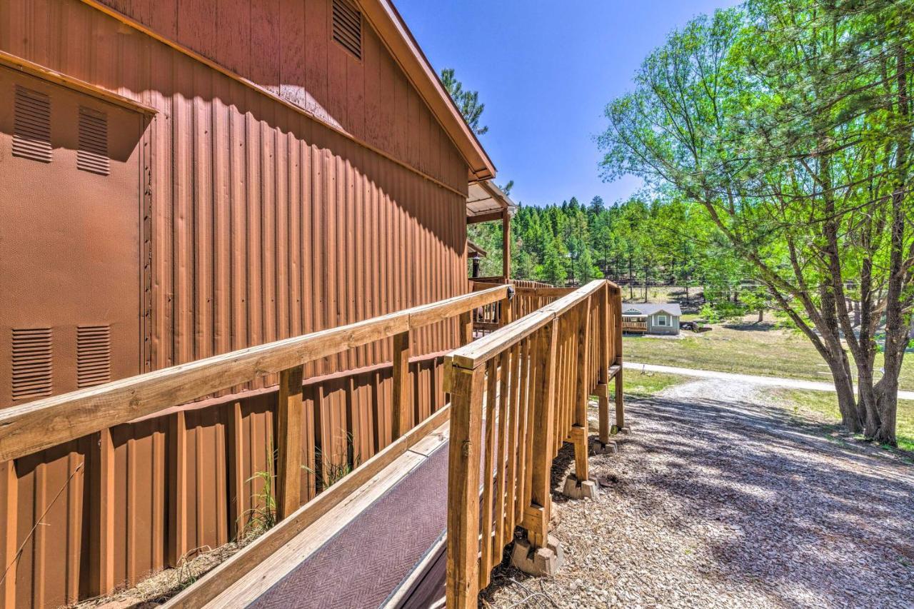 Quiet Cloudcroft Cabin With Porch And Gas Grill! Zewnętrze zdjęcie